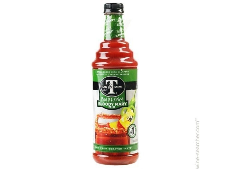 MR. & MRS. T BOLD & SPICY BLOODY MARY MIX 1L