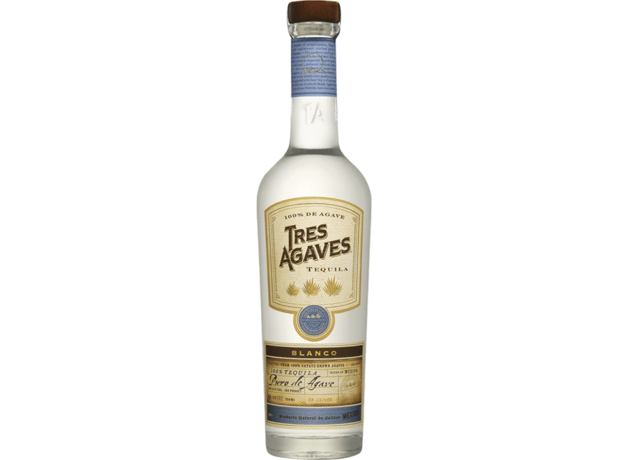 TRES AGAVES TEQUILA BLANCO 750ML