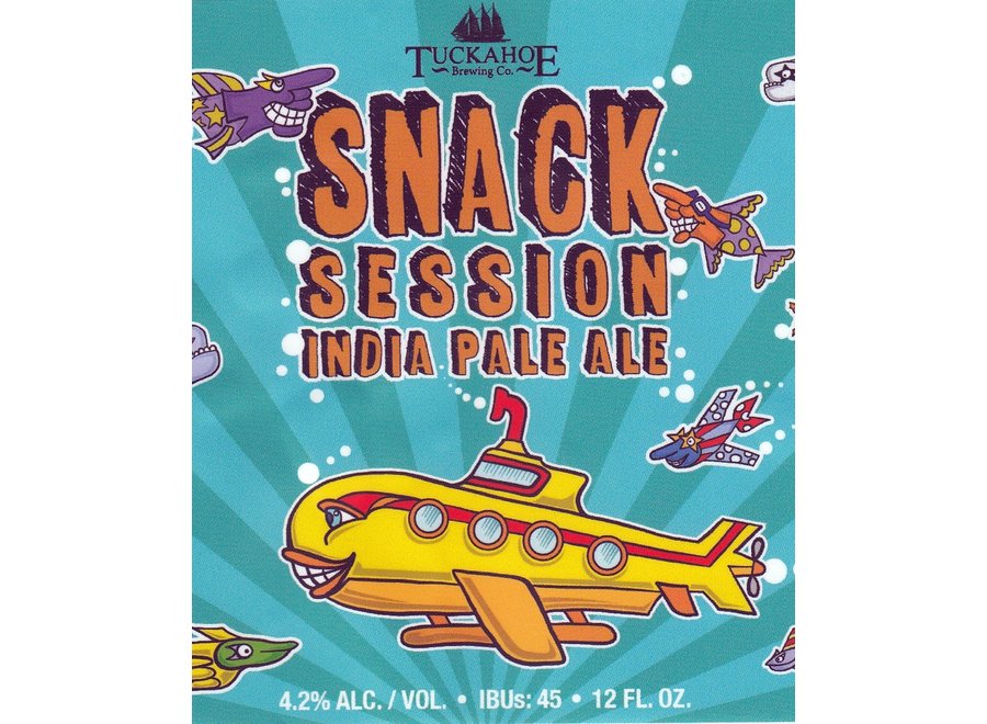TUCKAHOE SNACK SESSION IPA 6PK/12OZ CAN