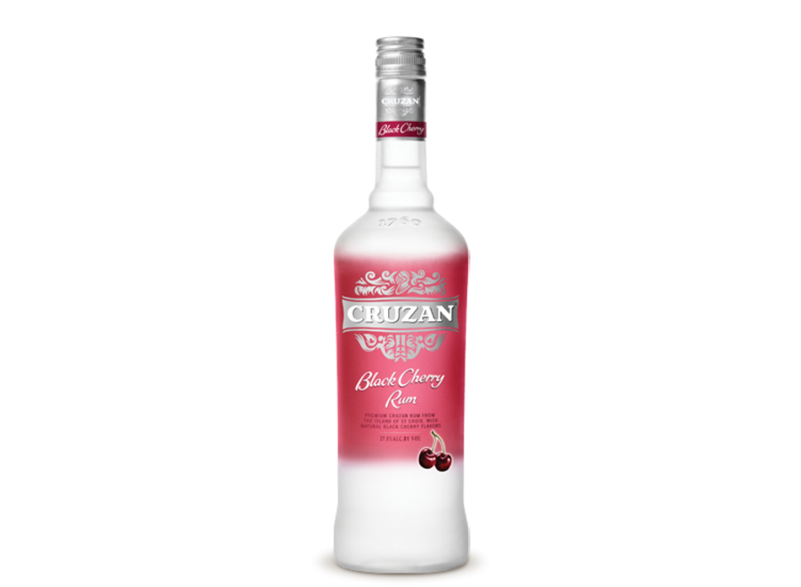 CRUZAN BLACK CHERRY RUM 750ML