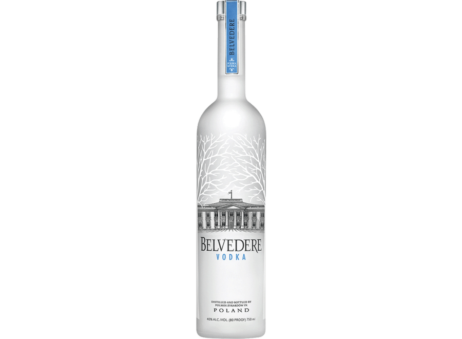 Belvedere Vodka EMPTY Bottle 1.75 liter- Named after the Belvedere Palace