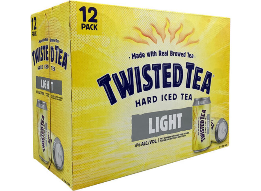 *TWISTED TEA LIGHT 12PK/12OZ CAN