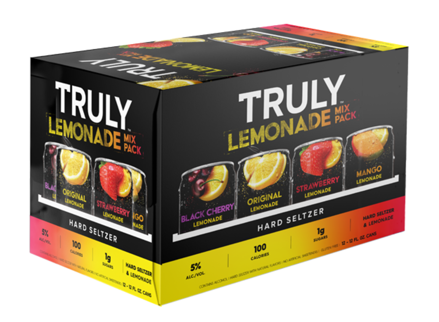 TRULY HARD SELTZER LEMONADE MIX 12PK/12OZ CAN Cork 'N' Bottle