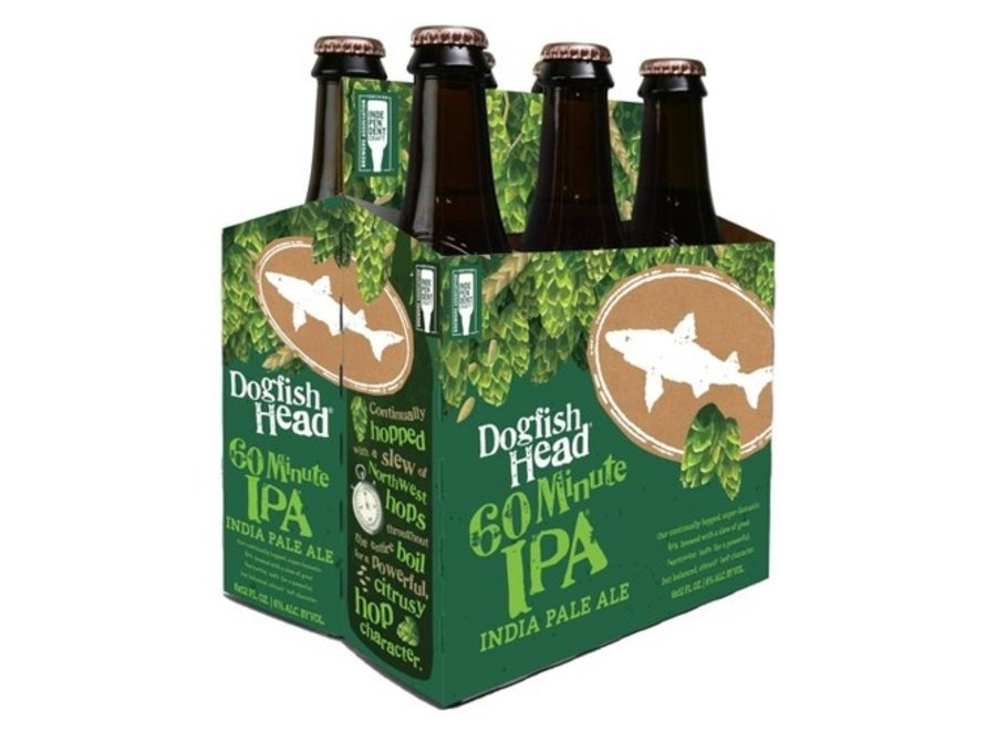 DOGFISH HEAD 60MIN IPA 6PK/12OZ BOTTLE