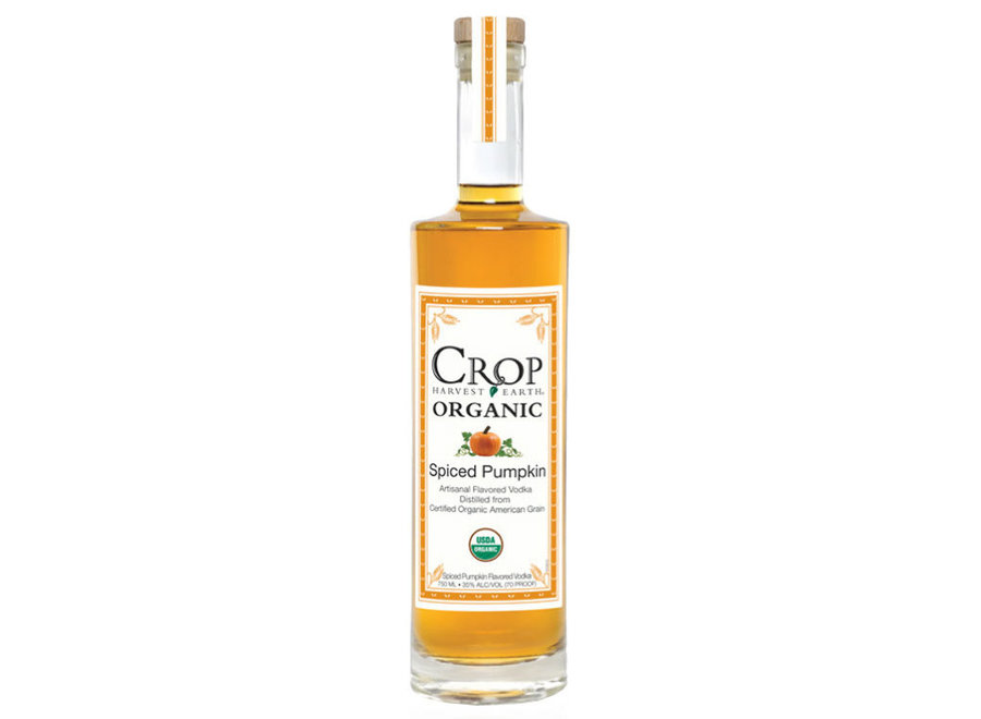 CROP HARVEST EARTH ORGANIC SPICED PUMPKIN VODKA 750ML