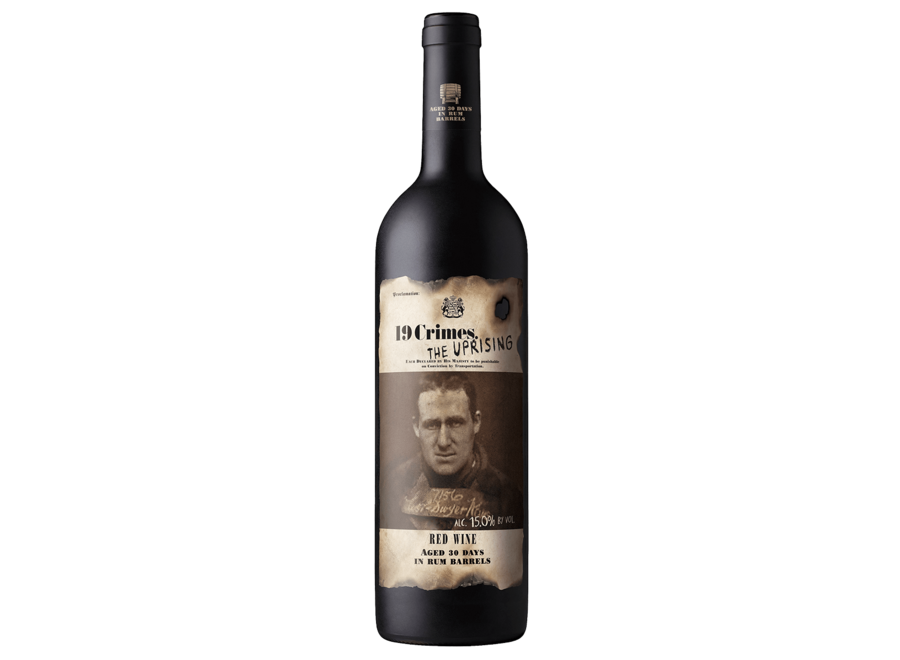 19 CRIMES THE UPRISING RED WINE 750ML