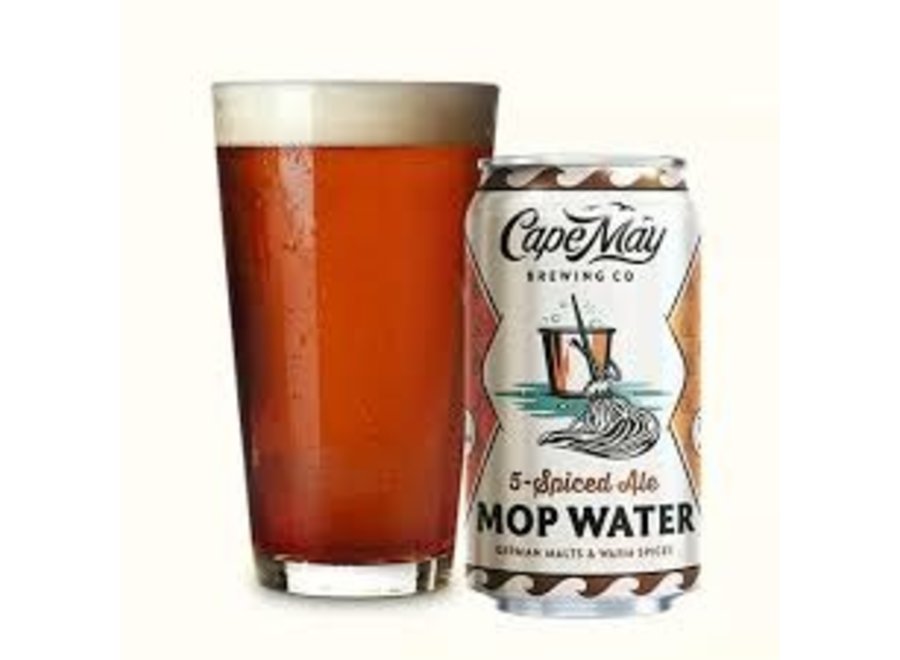 CAPE MAY MOP WATER SPICED ALE 6PK/12OZ CAN