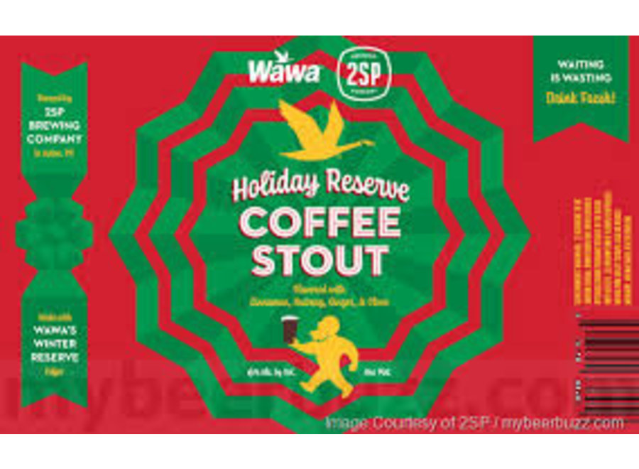 2SP WAWA HOLIDAY RESERVE COFFEE STOUT 4PK/16OZ CAN