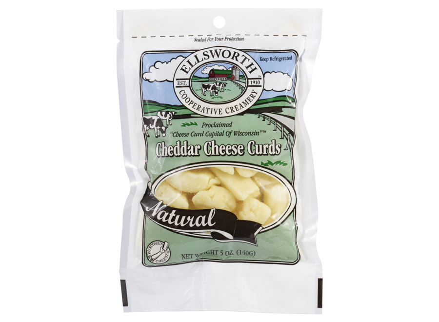 ELLSWORTH CHEDDAR CHEESE CURDS - NATURAL CHEESE