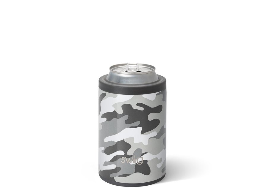 SWIG LIFE INCOGNITO CAMO CAN & BOTTLE 12OZ COOLER