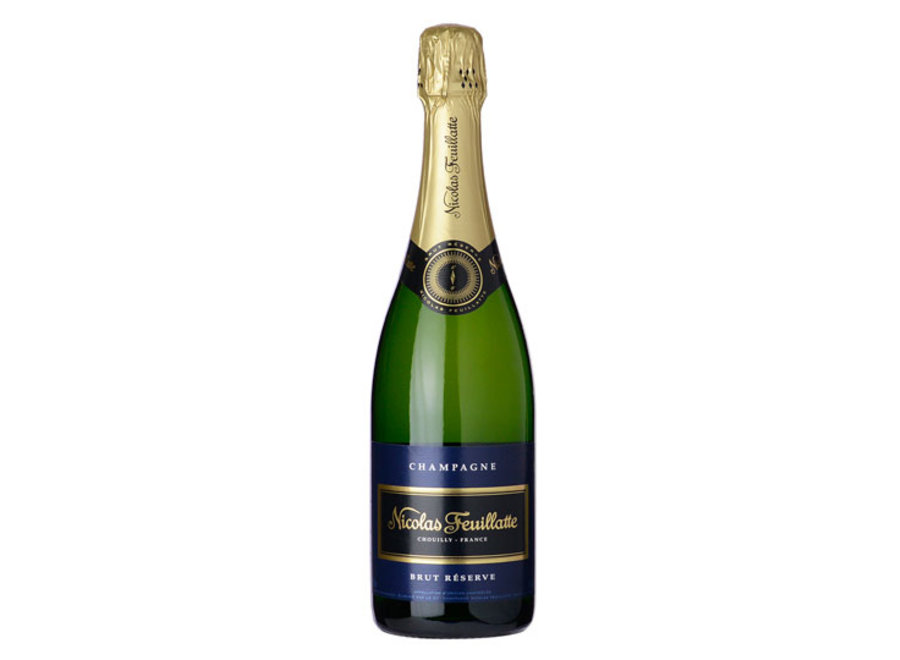 NICOLAS FEUILLATTE Brut Champagne 750 ml : : Epicerie
