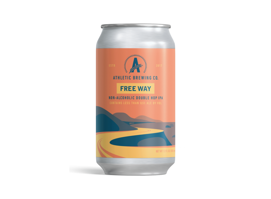 ATHLETIC BREWING FREE WAVE HAZY NON-ALCOHOLIC  6PK/12OZ CAN