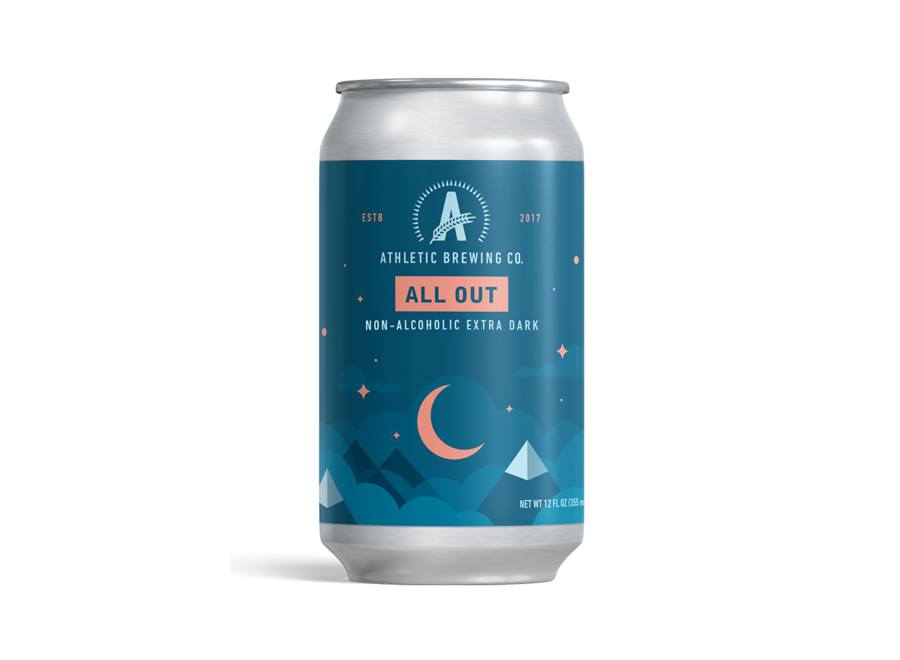 ATHLETIC BREWING ALL OUT NON-ALCOHOLIC STOUT 6PK/12OZ CAN