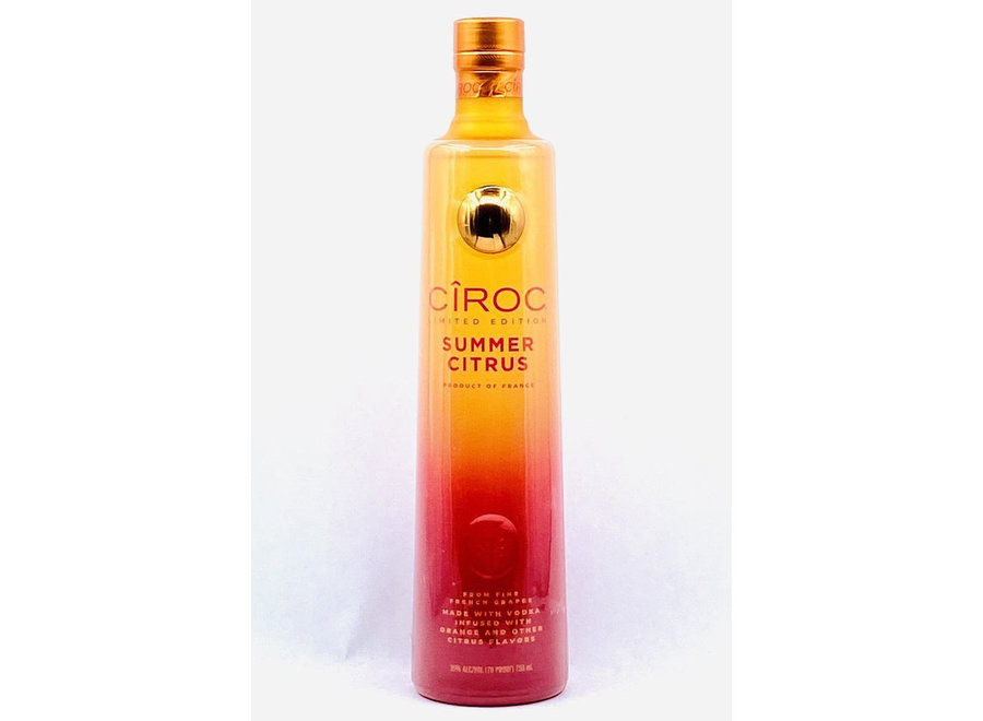 Ciroc Summer Citrus Flavored Vodka - (Half Bottle) / 375mL - Marketview  Liquor