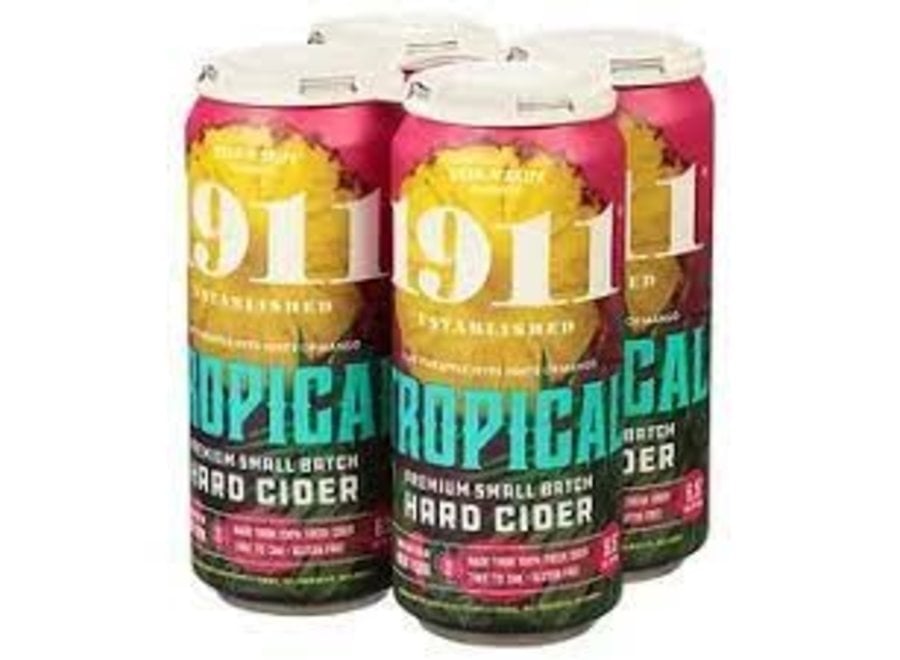 1911 TROPICAL HARD CIDER 4PK/16OZ CAN