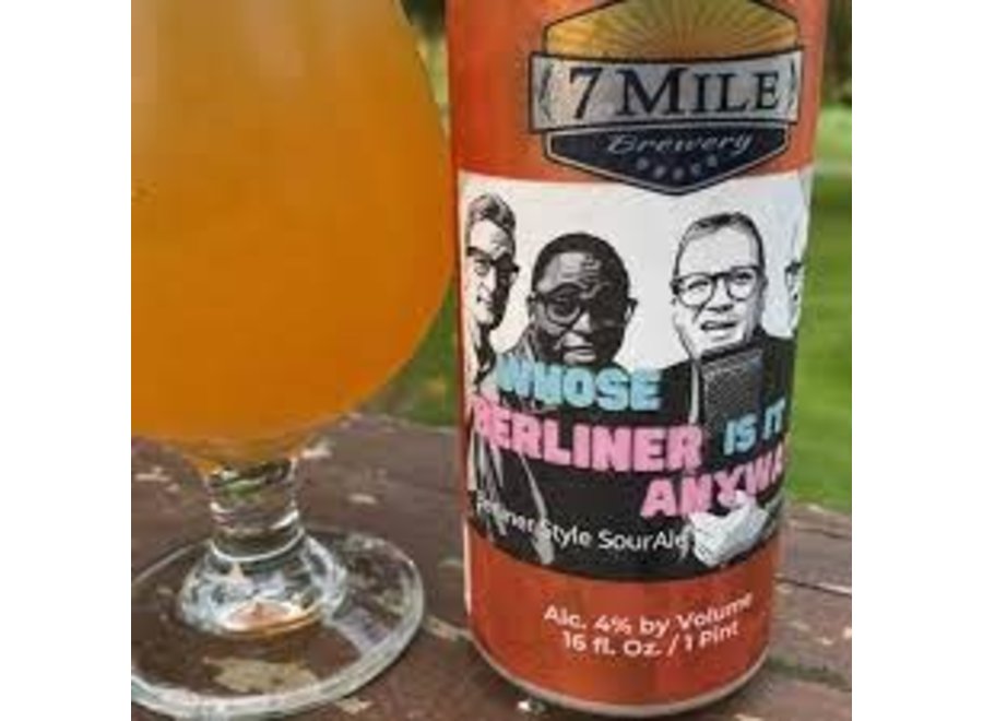 7MILE WHOSE BERLINER IS IT ANYWAY 4PK/16 OZ CANS