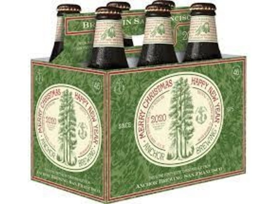 ANCHOR STEAM CHRISTMAS ALE 2022 6PK/12OZ BTLS