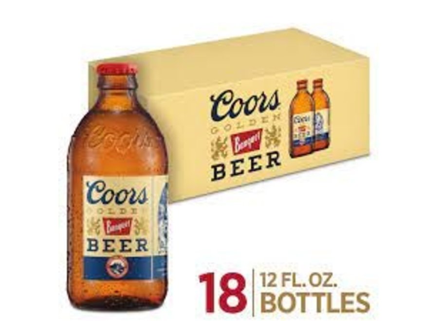 COORS BANQUET BEER 18PK/12OZ CAN