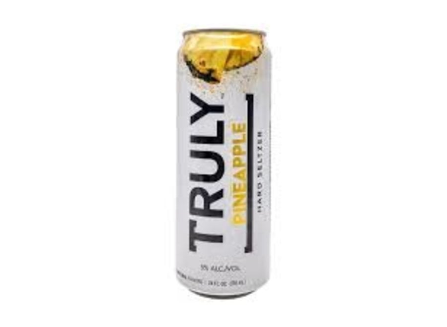 TRULY HARD SELTZER PINEAPPLE 24 OZ CAN