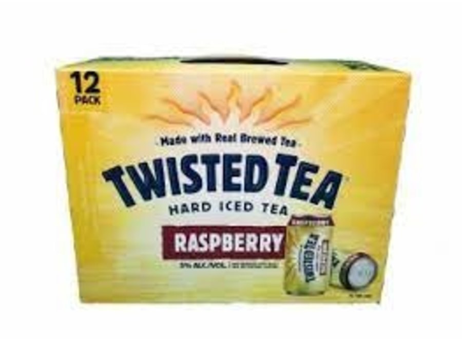 TWISTED TEA RASPBERRY 12PK/12OZ CANS