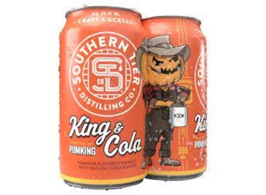 SOUTHERN TIER DISTILLING CO PUMKING & COLA  4/12 OZ CANS