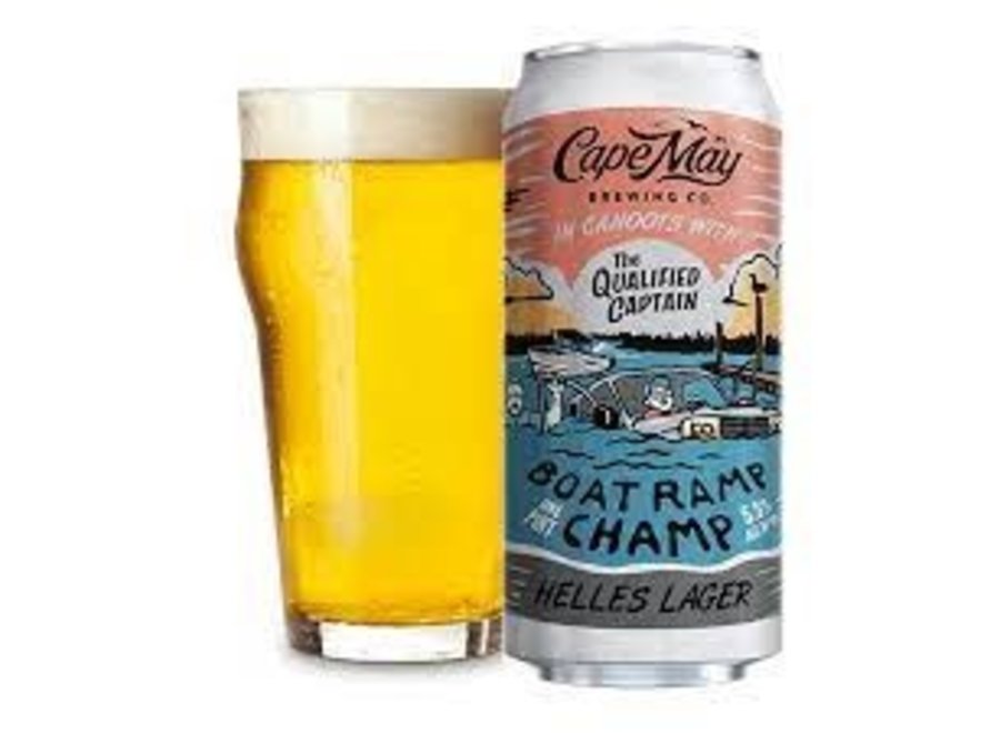 CAPE MAY BREWING BOAT RAMP CHAMP 4PK /16OZ CANS