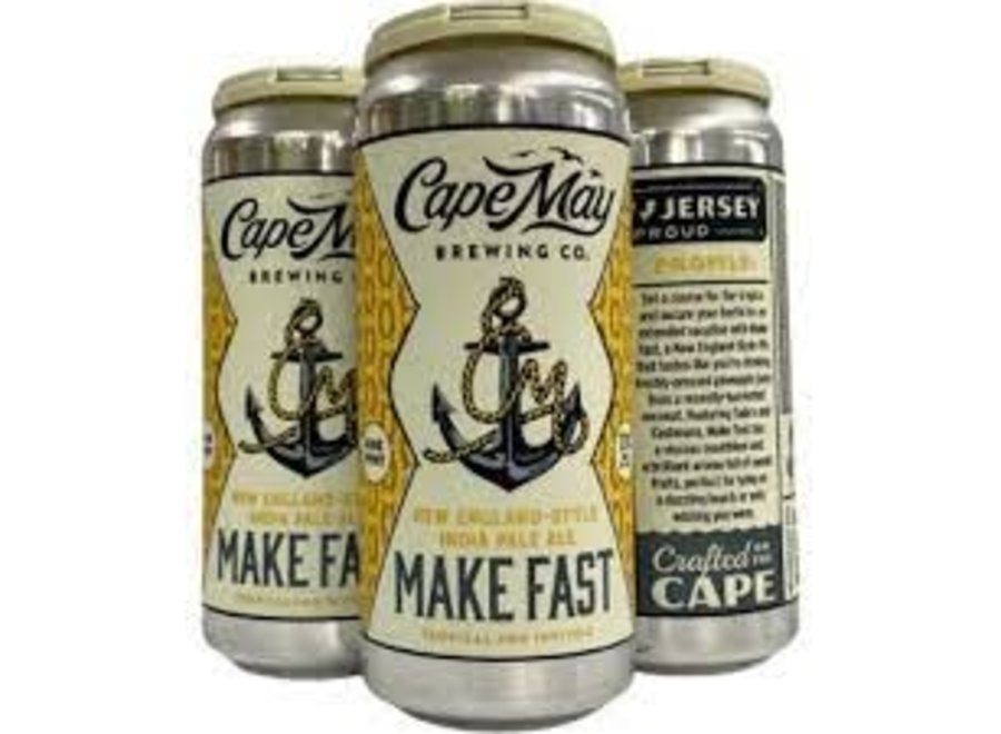 CAPE MAY MAKE FAST IPA 4PK/16OZ