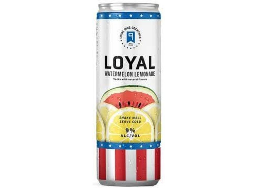 LOYAL NINE WATERMELON 4PK/12OZ CANS