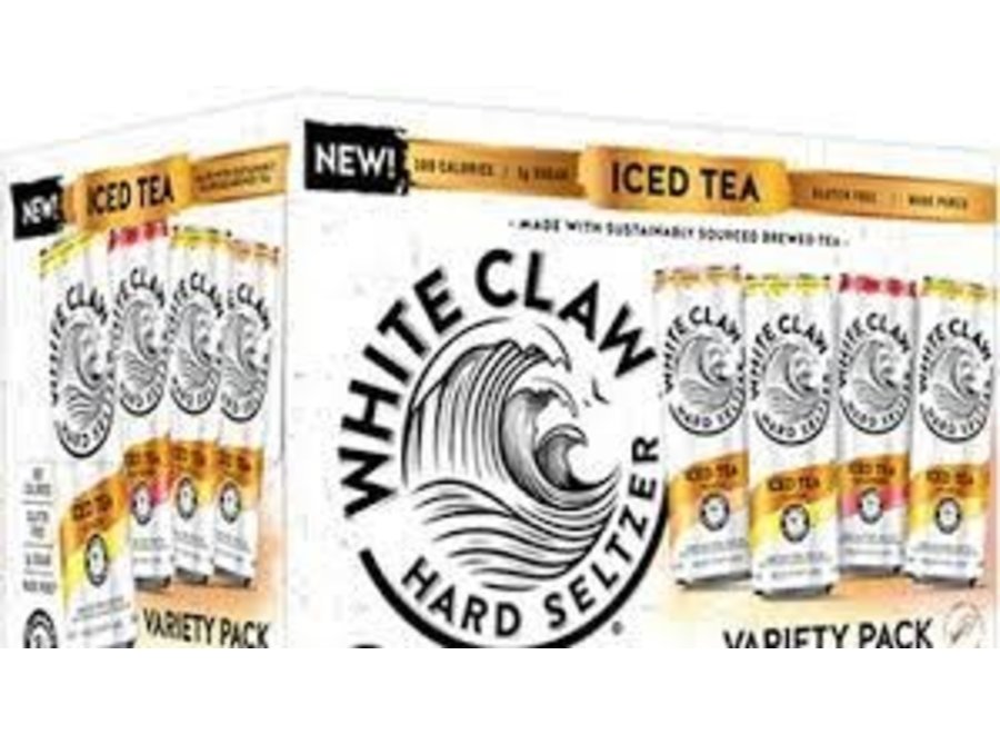 WHITE CLAW ICED TEA VARIETY PACK 12PK/12OZ CANS