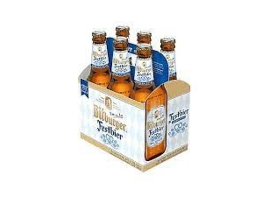 BITBURGER FESTBIER 6PK/12 OZ BOTTLE