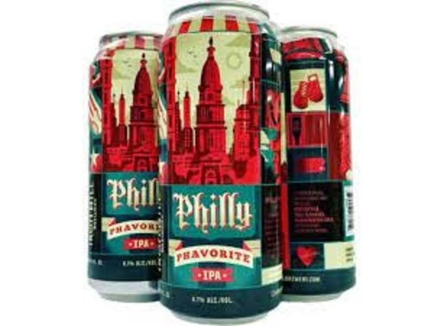 IRON HILL PHILLY PHAVORITE 4PK/16 OZ CANS