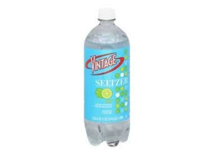 VINTAGE LIME SELTZER WATER 1L