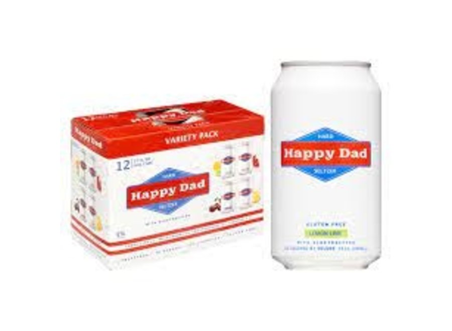 HAPPY DAD HARD SELTZER VARIETY 12PK/12OZ