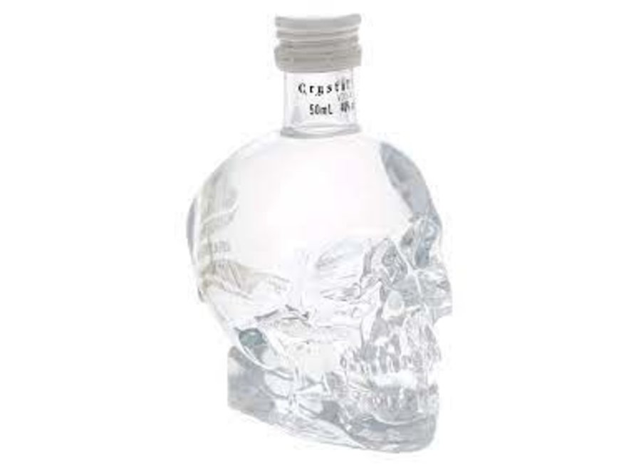 CRYSTAL HEAD SILVER VODKA 50ML