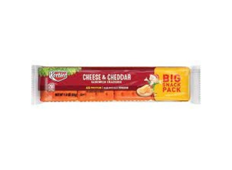 KEEBLER CHEESE & CHEDDAR CRACKERS 1.8OZ