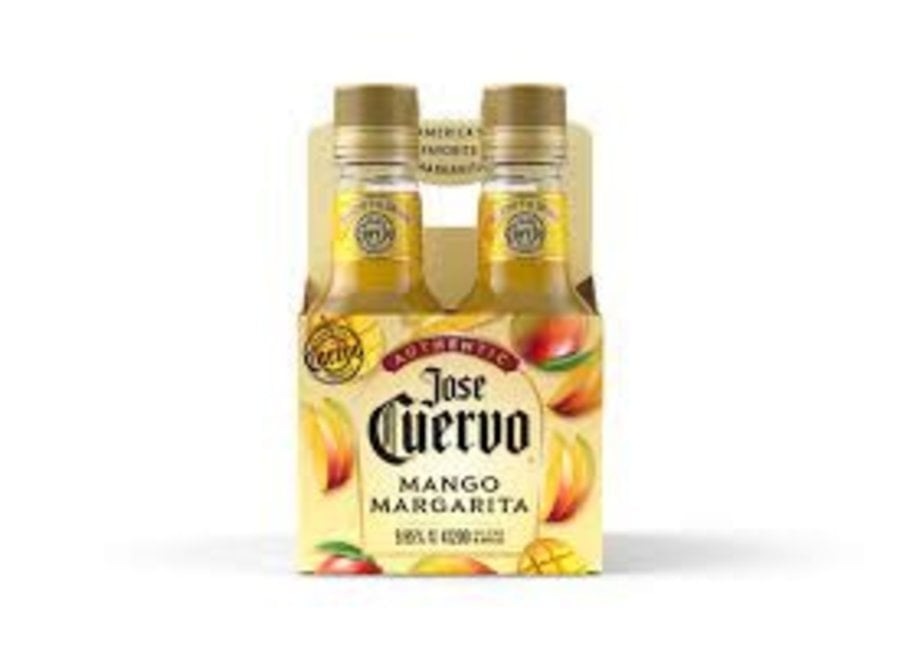 JOSE CUERVO MANGO MARGARITA 4PK/200ML BOTTLE