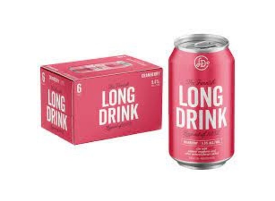 LONG DRINK CRANBERRY 6PK/12OZ CAN