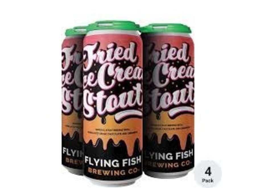 FLYING FISH  FRIED ICE CREAM STOUT 4PK/16OZ CAN