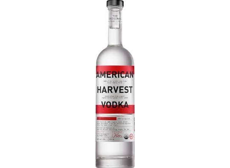 *AMERICAN HARVEST VODKA 750ML