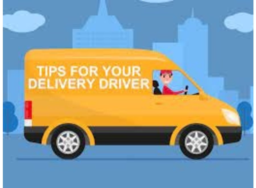Tip for Delivery Driver