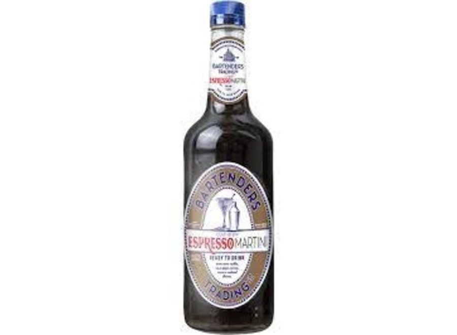 BARTENDERS ESPRESSO MARTINI 750ML