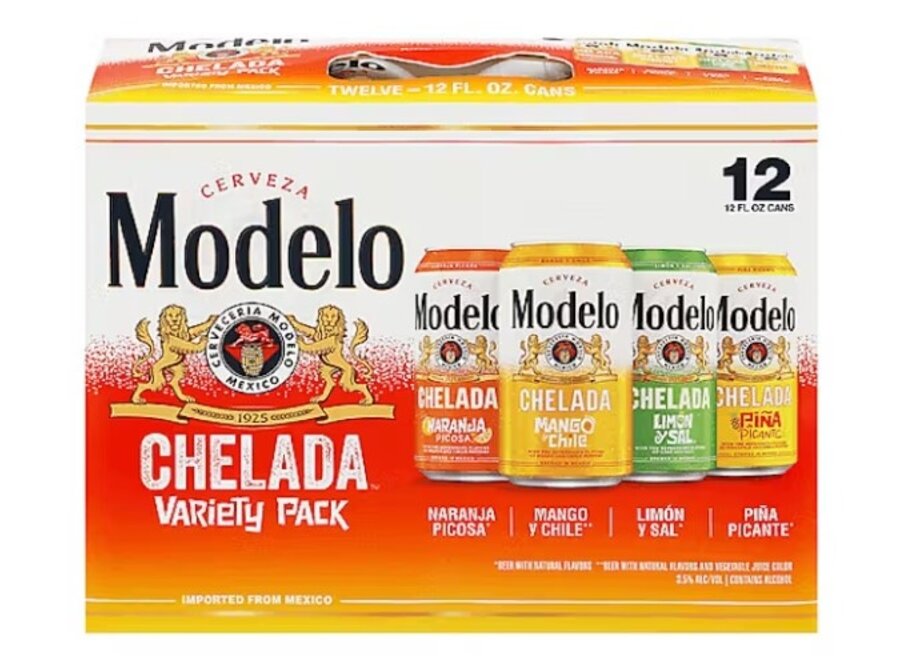MODELO CHELADA VARIETY 12PK/12OZ CAN