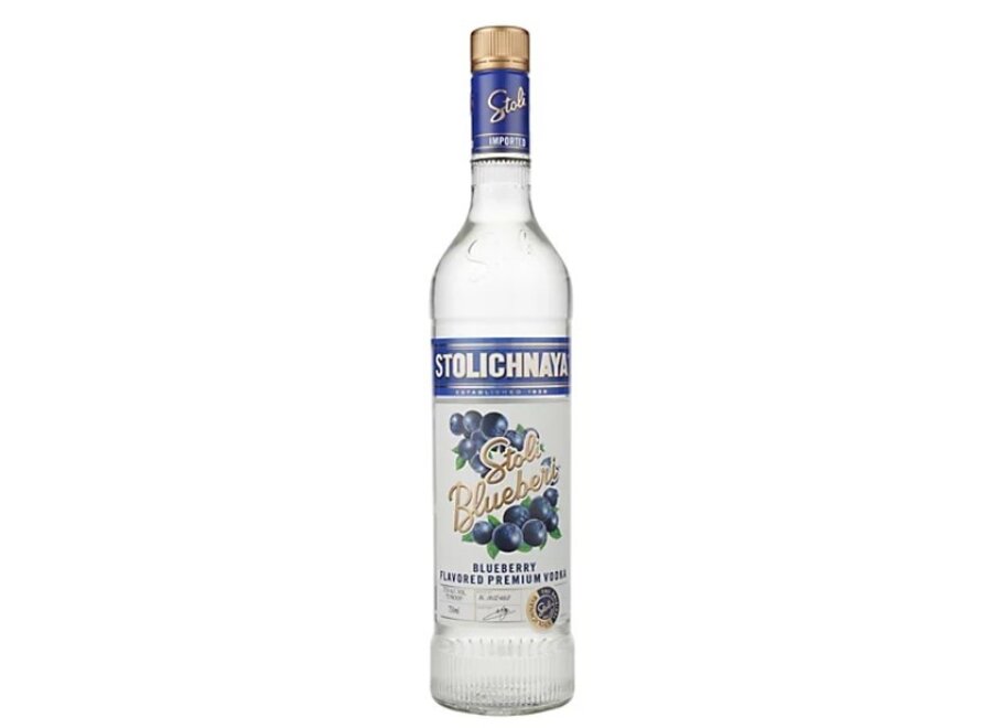 STOLICHNAYA BLUEBERRY VODKA 1L