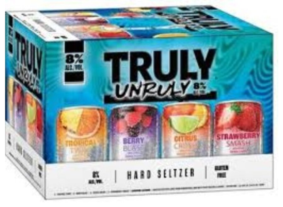 TRULY HARD SELTZER UNRULY VARIETY 12PK/12OZ CAN