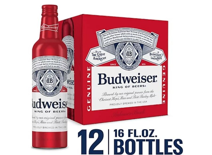 BUDWEISER ALUMINUM 12PK/16OZ CAN