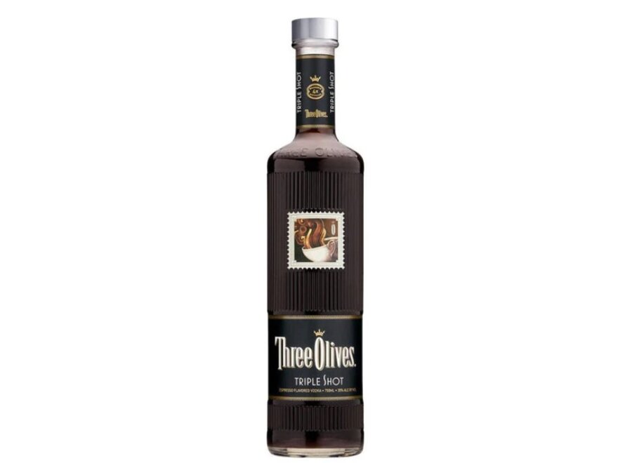 THREE OLIVES TRIPLE SHOT EXPRESSO VODKA 1L