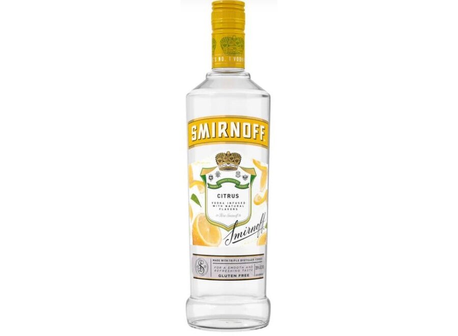 SMIRNOFF CITRUS 750ML