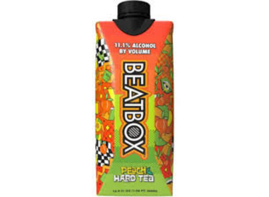 BEATBOX PEACH  HARD TEA 16.9OZ CONTAINER