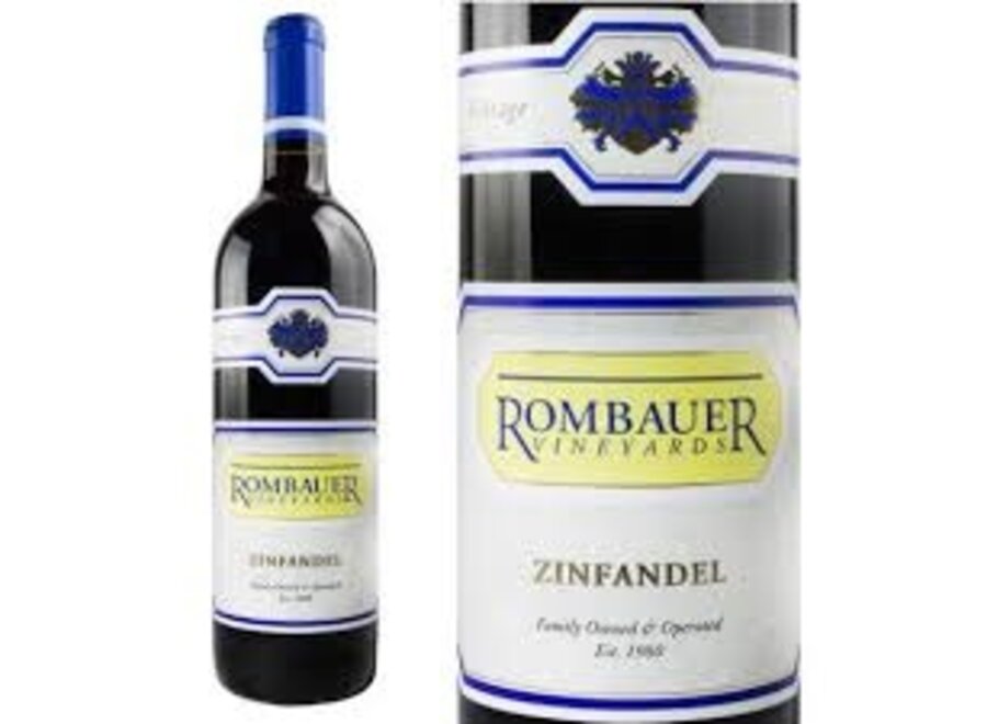 ROMBAUER VINEYARDS EL DORADO ZINFANDEL 750ML