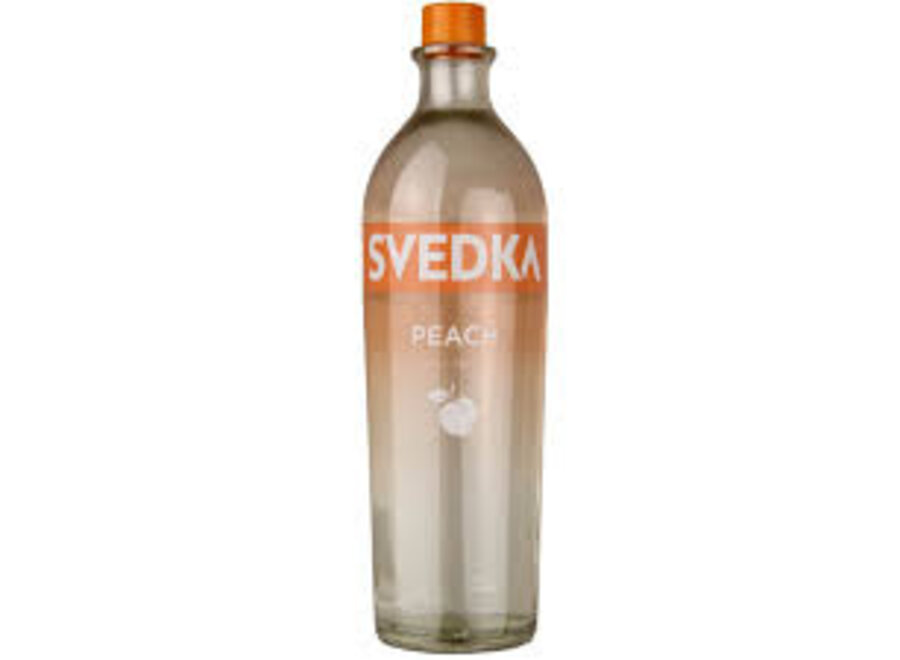 SVEDKA PEACH VODKA 1L